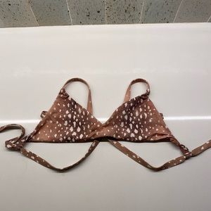 Boys + Arrows Dylan Bambi bikini top size S